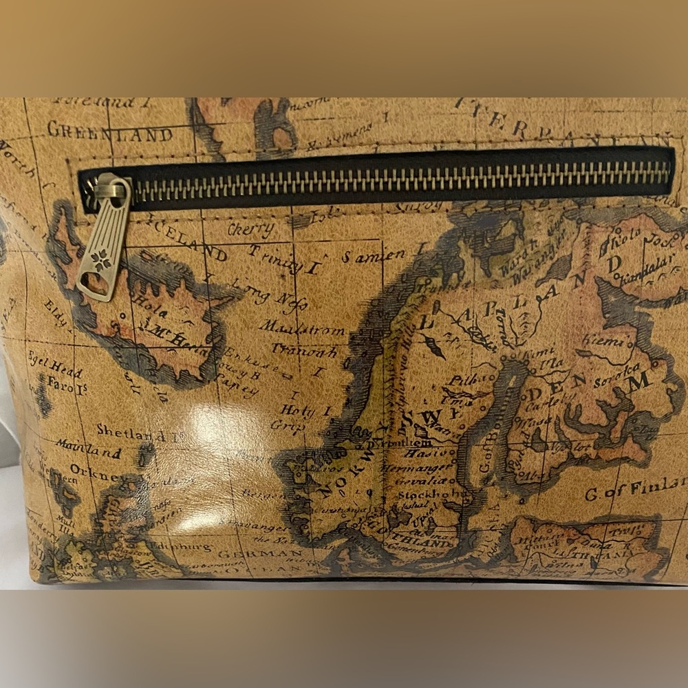 PATRICIA NASH … WOMENS VINTAGE EUROPEAN VALETTA MAP HANDBAG - Picture 10 of 16